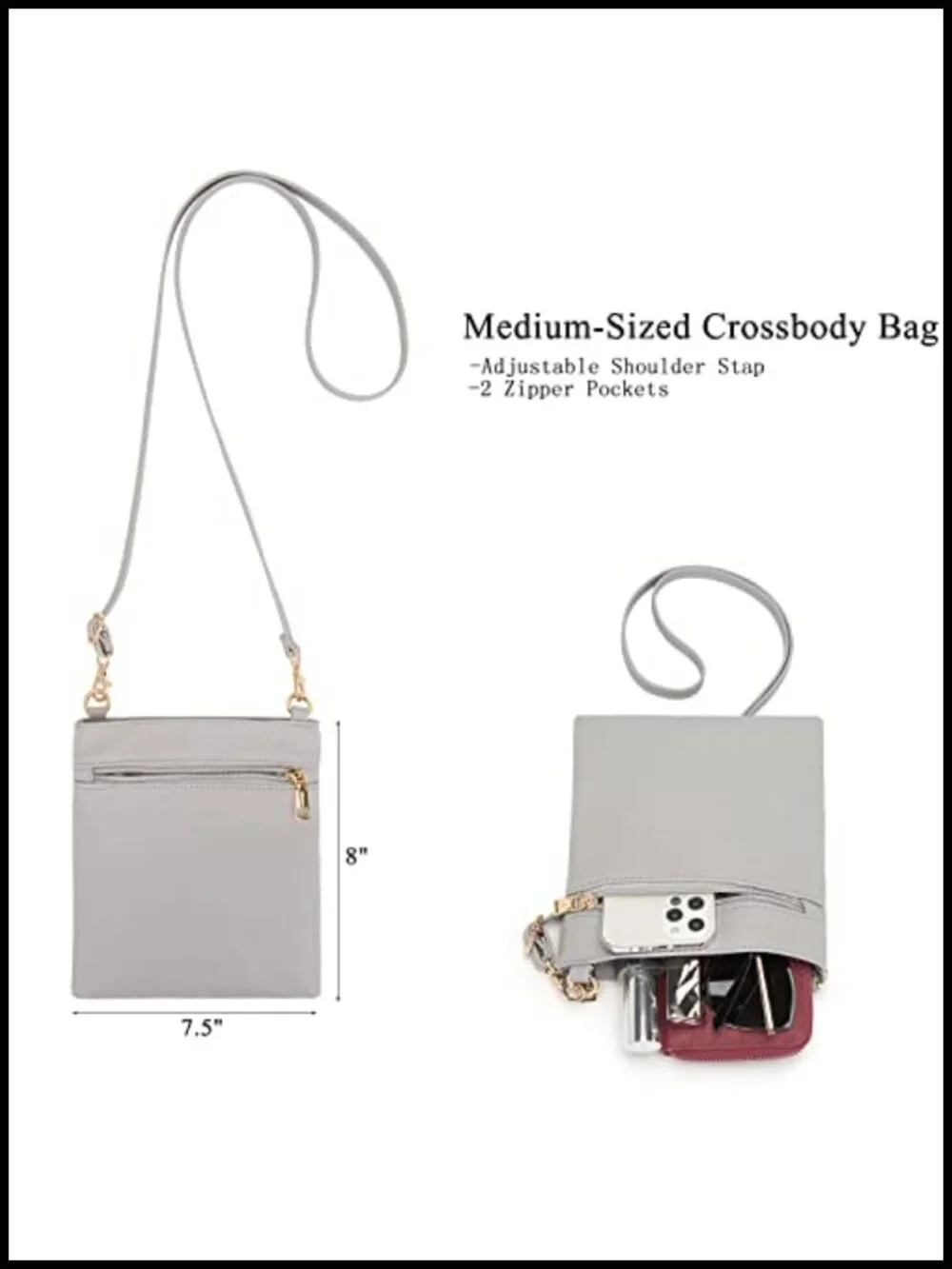 Large Hobo Shoulder Handbag Crossbody Purse Wallet Set for Women Soft